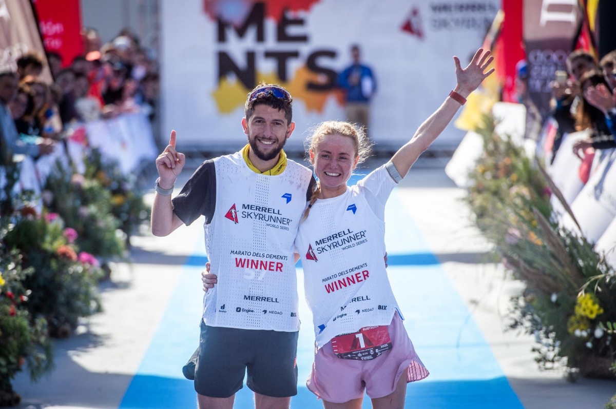 Manu Merillas y Anastasia Rubtsova reinan en la décima edición de la Marató dels Dements 