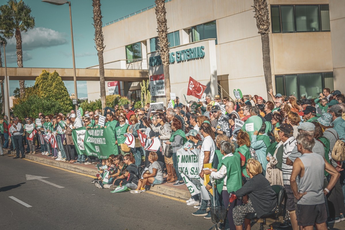 La Plataforma por la Sanidad Pública exige más recursos para el Departamento de Torrevieja: hay un déficit 557€ per cápita