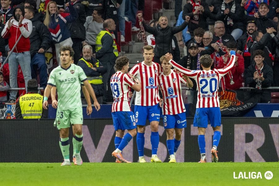 Un serio Levante se marcha del Metropolitano sin premio