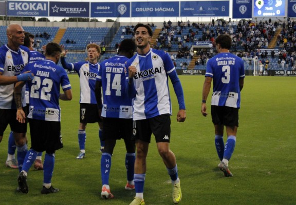 El Hércules CF rivaliza con el Ecce Homo de Borja, pero logra la tercera victoria consecutiva como local