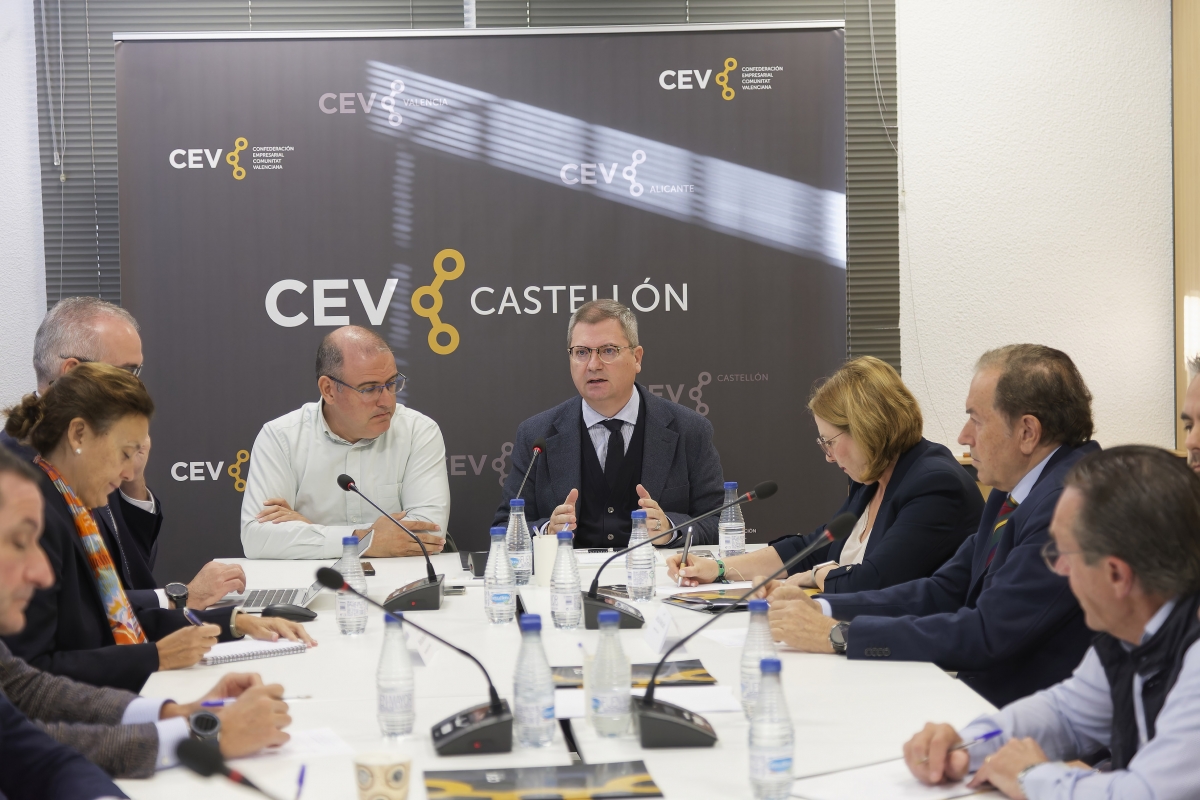 La patronal de Castellón alerta: falta el 72% de fondos europeos por ejecutar y el crecimiento se concentra en las empresas del IBEX