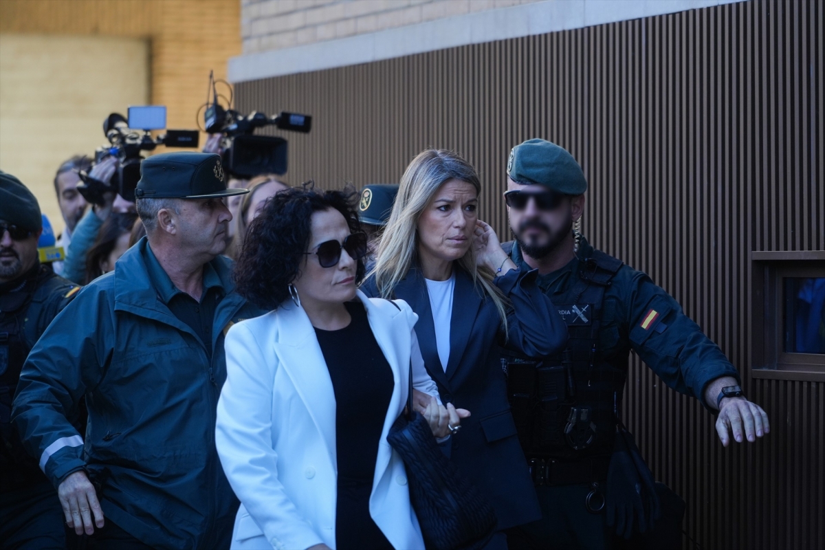 La periodista Maribel Vilaplana a su llegada a los Juzgados de Catarroja. - Foto: JORGE GIL/EP