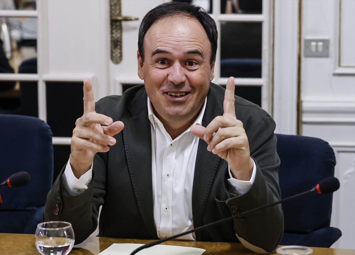 El síndic del PP, Juanfran Pérez Llorca, durante la Junta de Síndics. - Foto: ROBER SOLSONA/EP El síndic del PP, Juanfran Pérez Llorca, durante la Junta de Síndics.