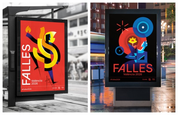 Así son los carteles de Fallas 2026