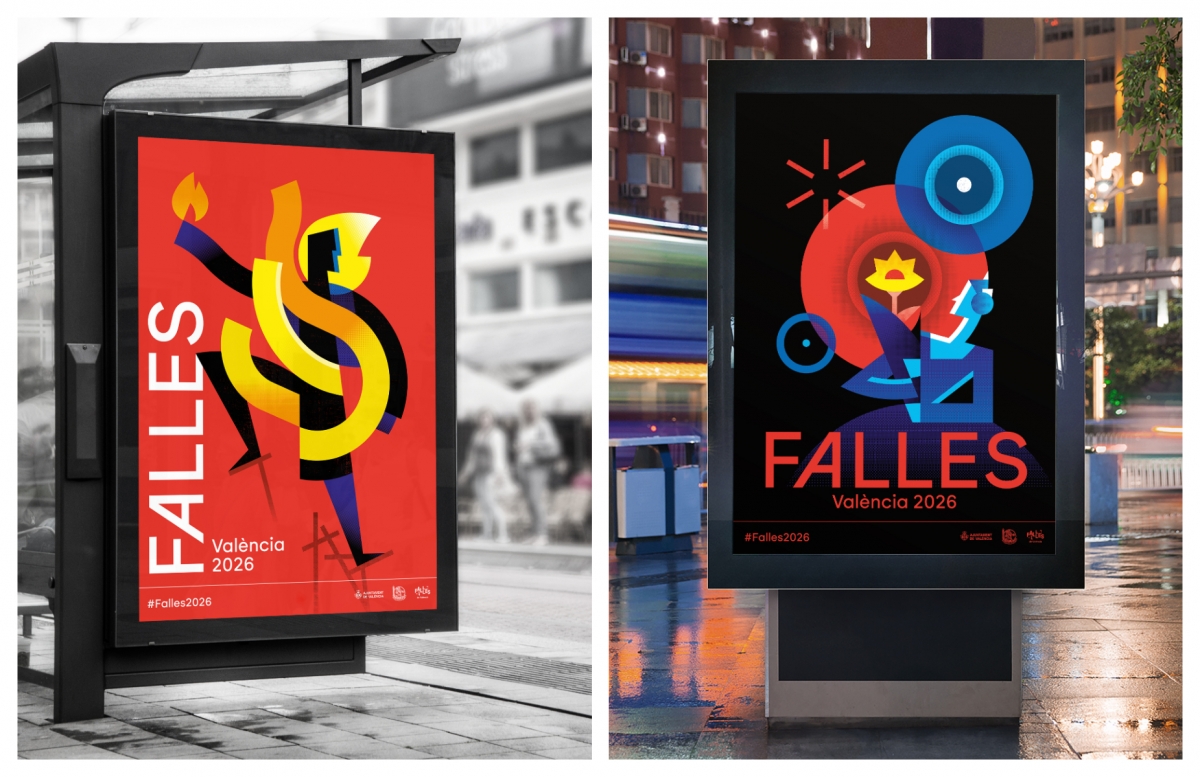 Así son los carteles de Fallas 2026