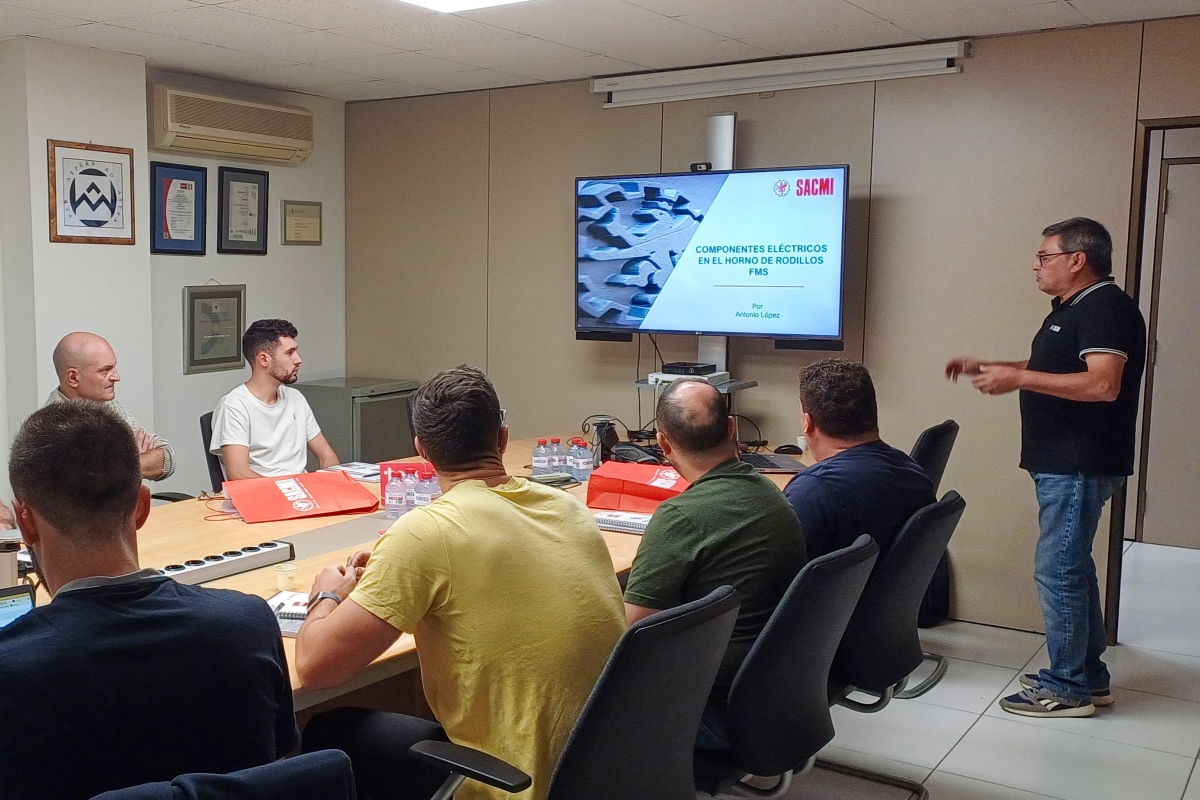 Marazzi refuerza su confianza en Sacmi Academy para la formación de sus equipos de prensas y hornos