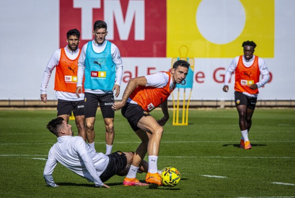 Corberán programa tres sesiones de entrenamiento, de miércoles a viernes, para esta semana