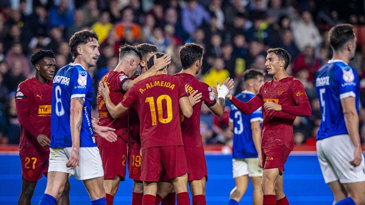 El Valencia CF se enfrentará al FC Cartagena en la segunda ronda de la Copa del Rey