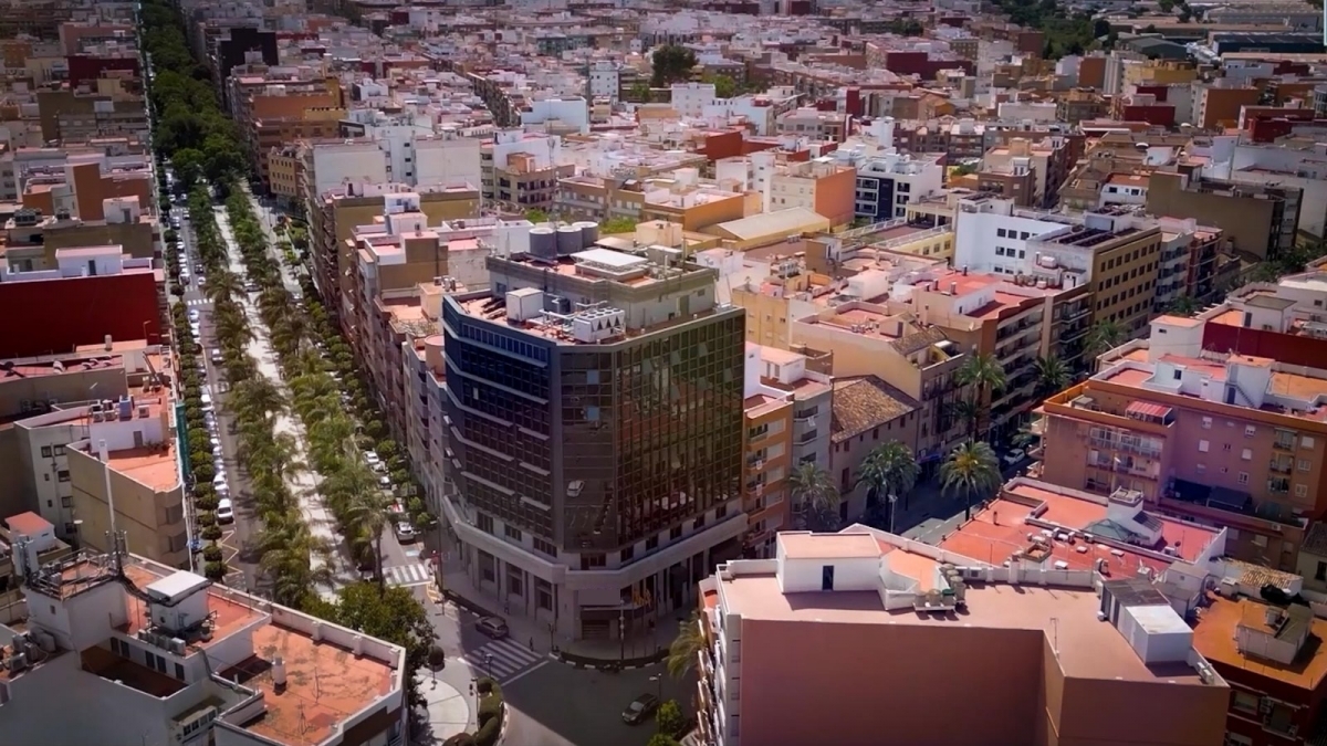Imagen aérea de Torrent.