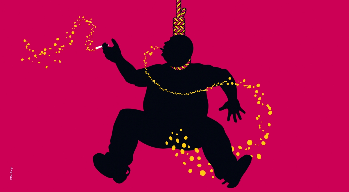 ¡Joder con el canuto!