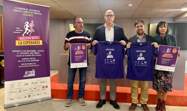 Más de 2.000 atletas dirán ‘no’ al cáncer de páncreas en Alicante en la Carrera de las Ciudades 
