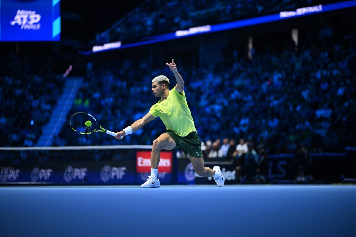 Dos de dos en las ATP Finals: Alcaraz vence también a Fritz y está a un triunfo de asegurar el número 1