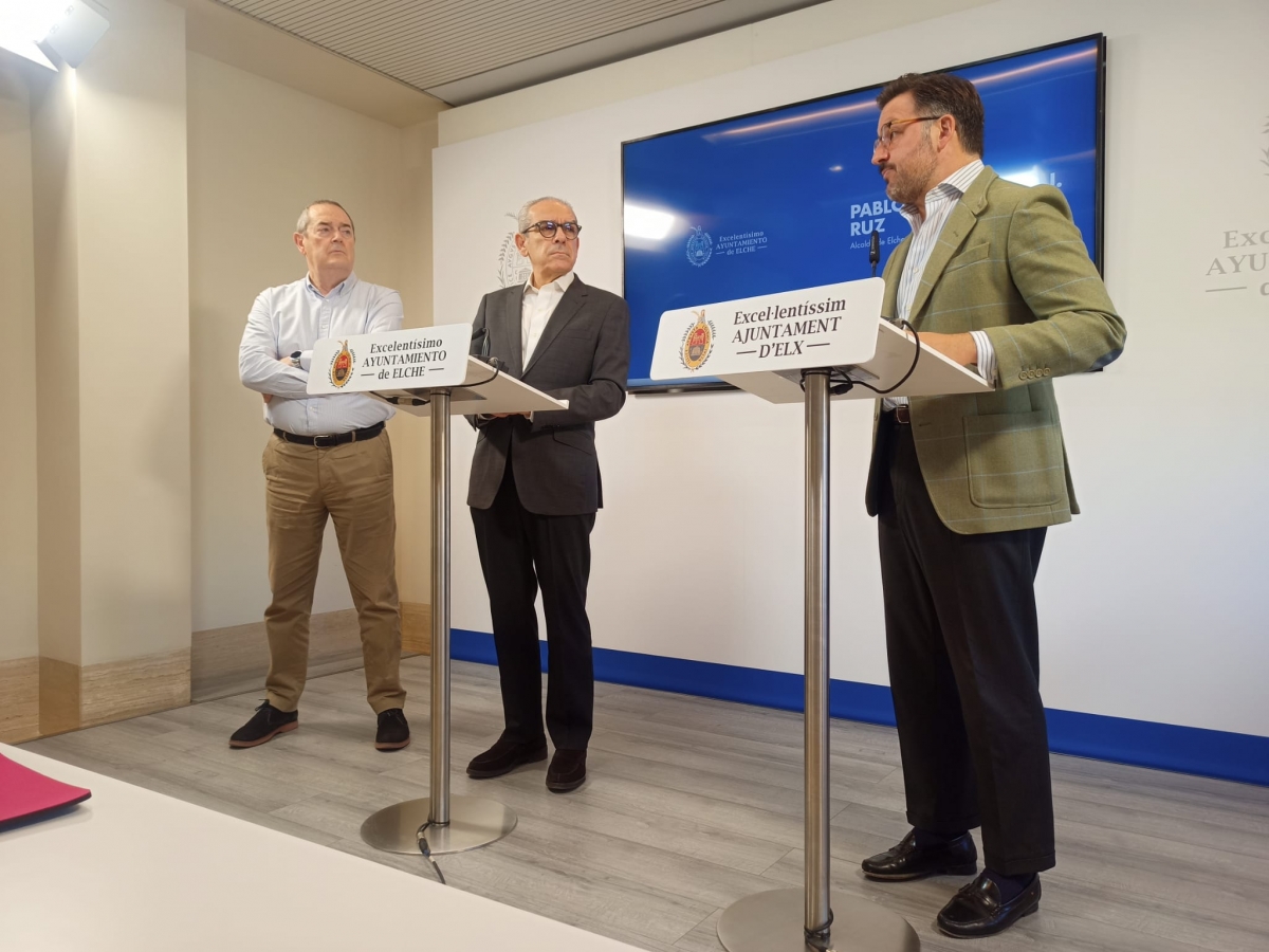 El alcalde de Elche asegura que habrá presupuesto en diciembre y sin 