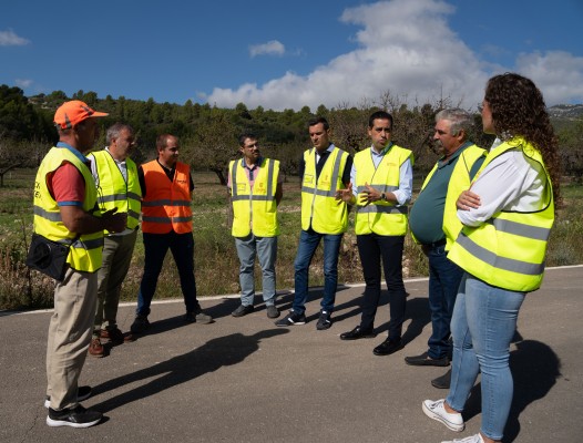 La Diputación mejora las carreteras entre Algimia y Matet, Ayódar y Torralba e Higueras y Caudiel