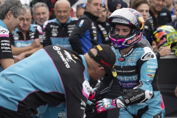 Holgado y Alonso, del equipo Aspar, con muchas ganas de 