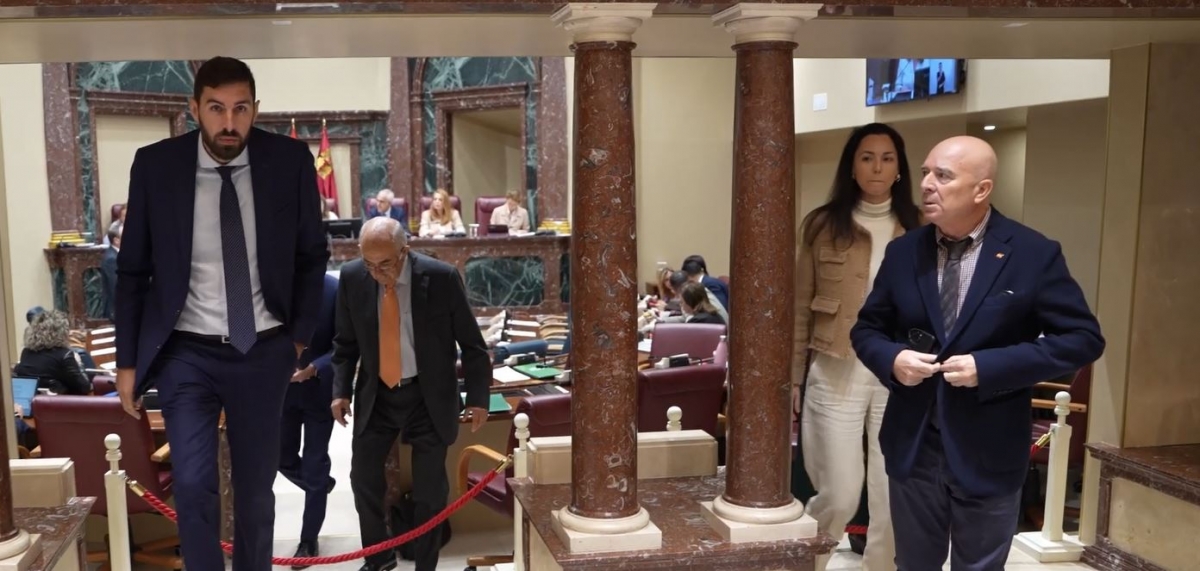 La Asamblea completa el consejo de RTRM con el nombramiento de tres miembros y los diputados de Vox abandonan el Pleno