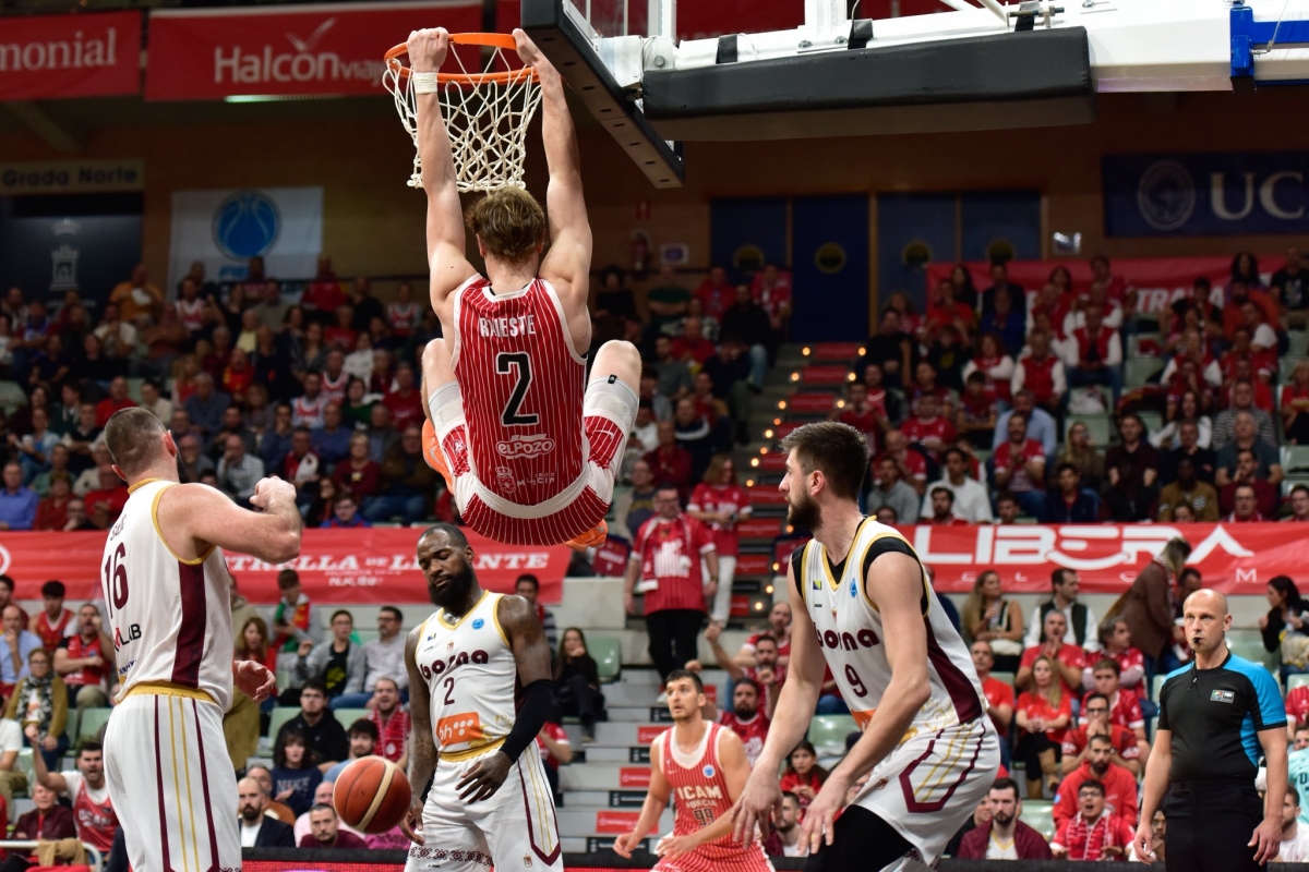 El UCAM CB, primer clasificado en la FIBA Copa de Europa, debe 