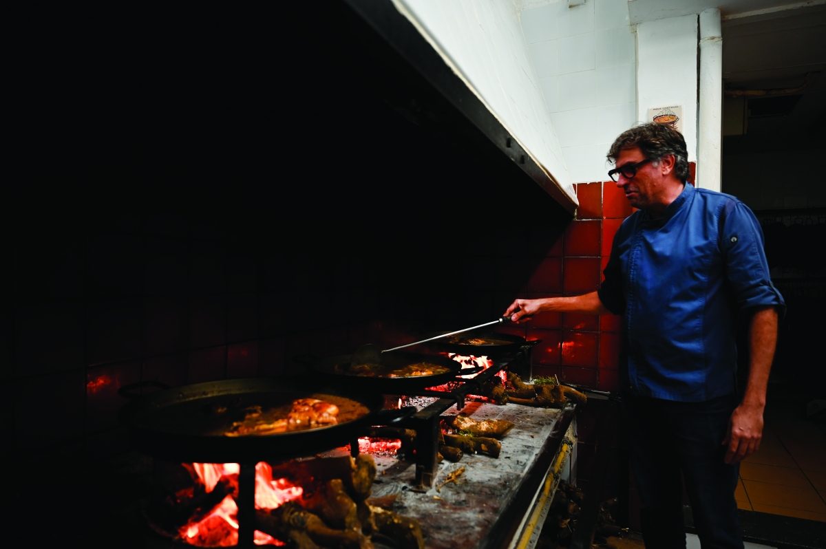 Vicente Rioja, el Einstein de la paella 