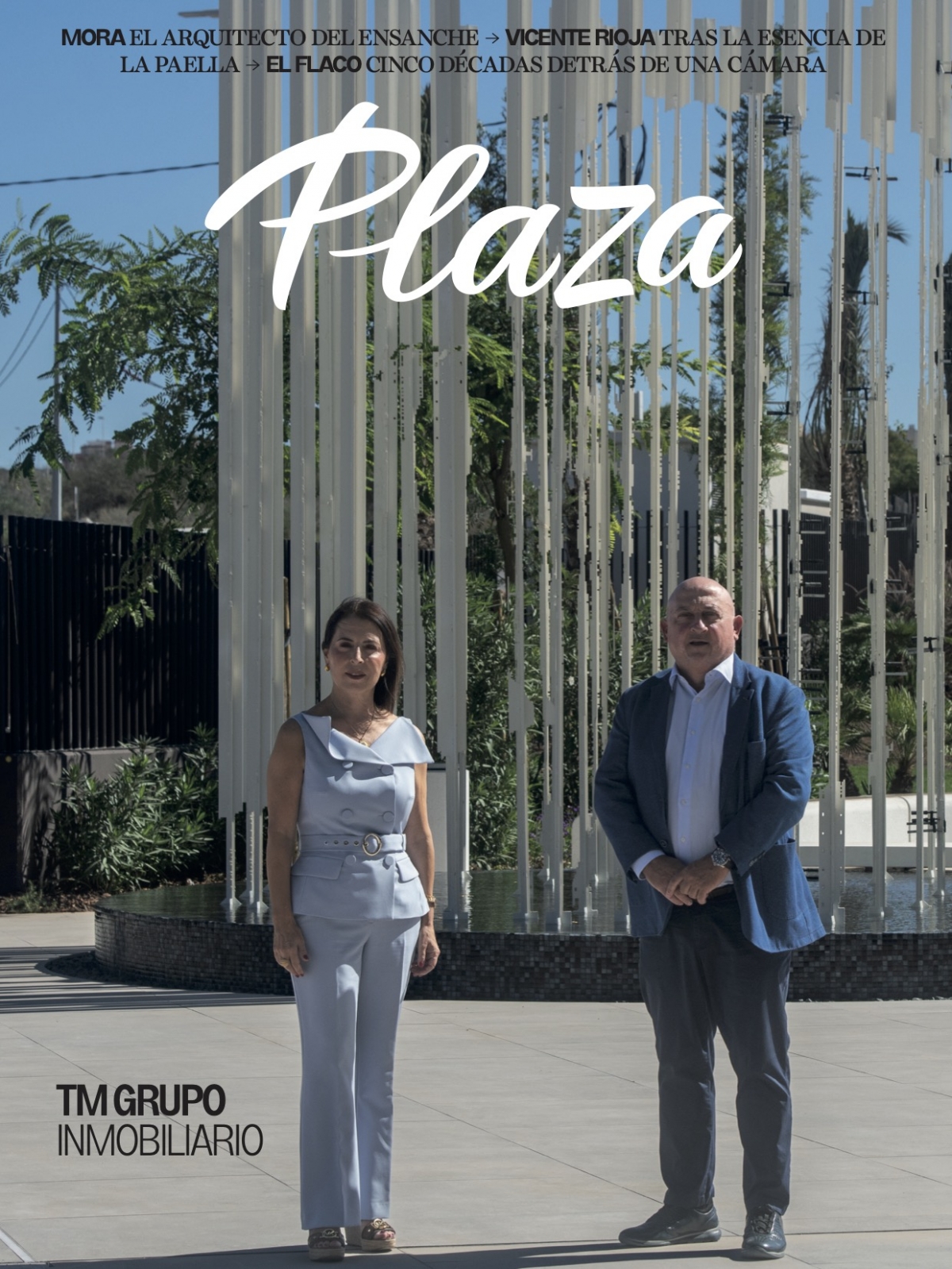 TM Grupo Inmobiliario, portada de noviembre de la revista Plaza