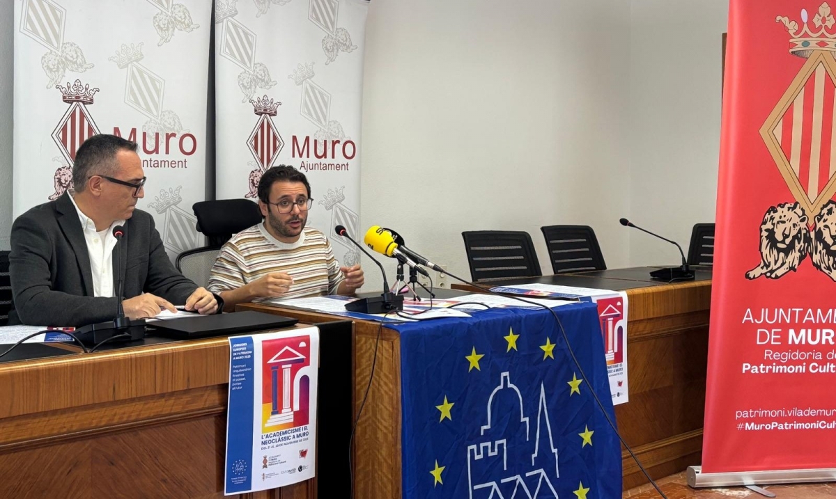 Muro reivindica su legado academicista y neoclásico en las segundas Jornadas Europeas de Patrimonio