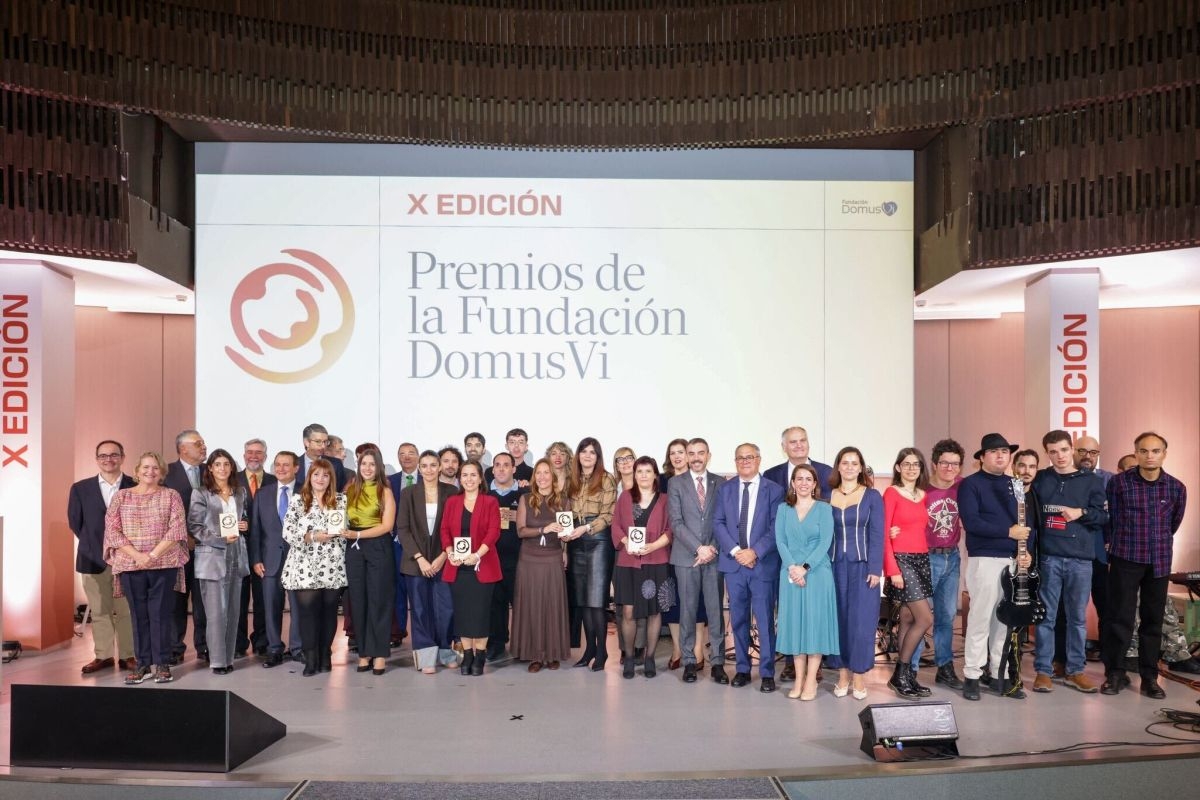 La Fundación DomusVi entrega 65.000 euros para impulsar a los siete proyectos ganadores de la décima edición de los premios
