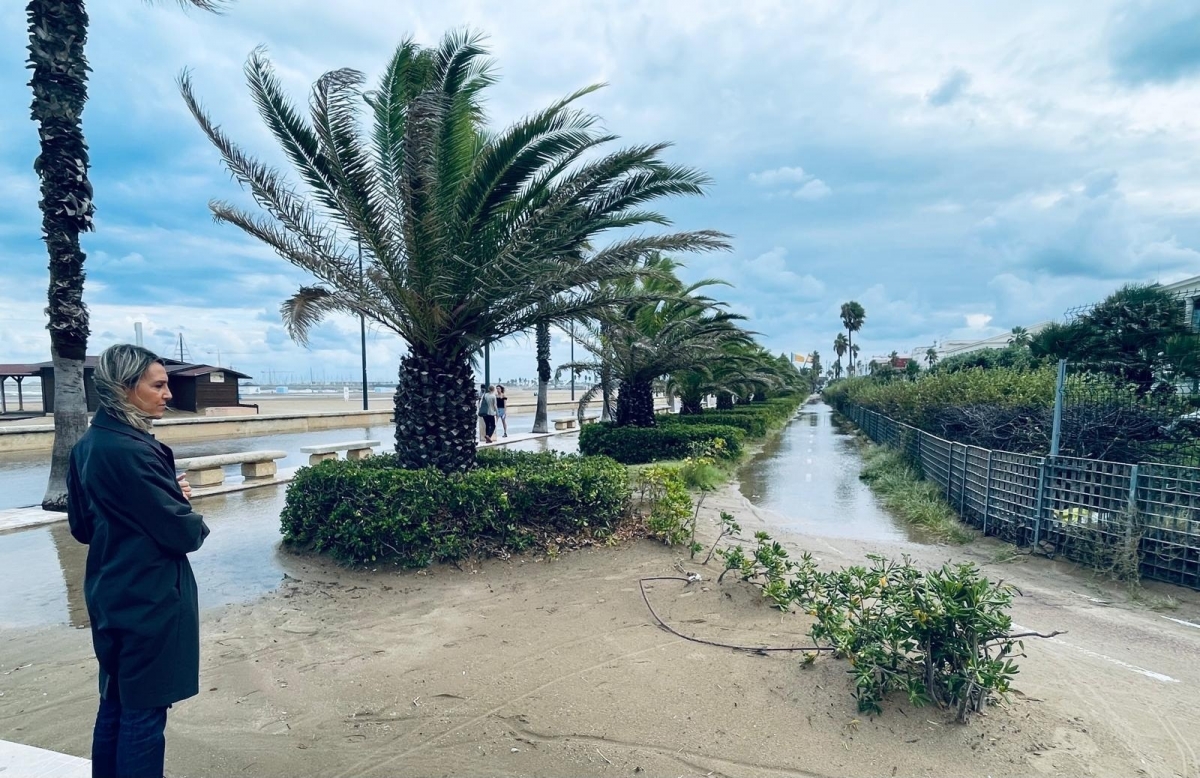 La concejala de Parques y Jardines, Mónica Gil. - Foto: AYUNTAMIENTO DE VALÈNCIA