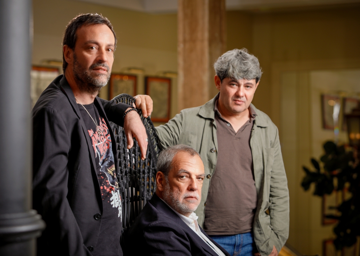 Agustín Martínez, Jorge Díaz y Antonio Mercero