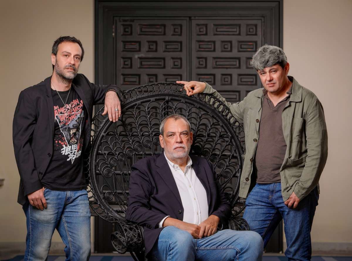 Agustín Martínez, Jorge Díaz y Antonio Mercero