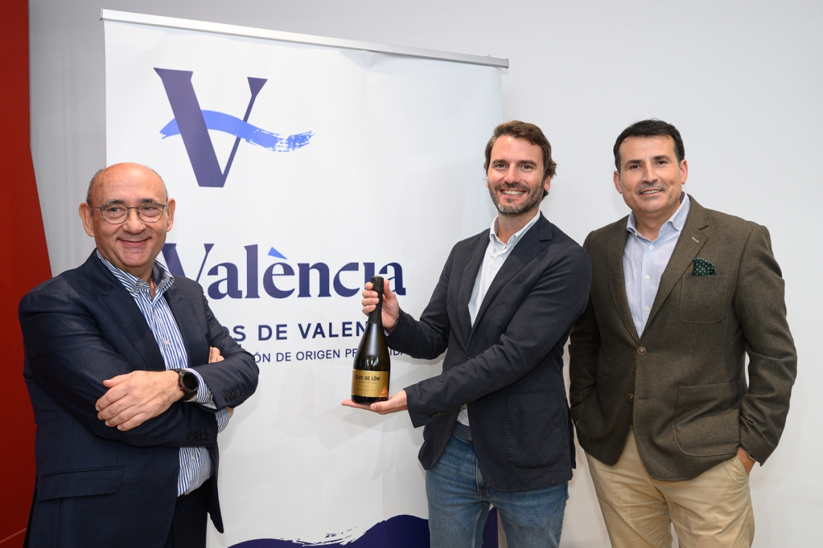 Presentación del vino espumoso Clos de Lôm
