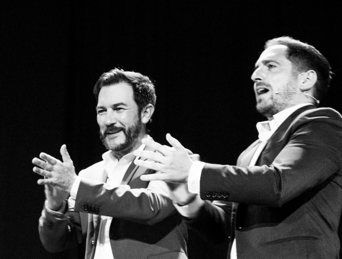 José Antonio Chacón y Cristóbal Muñoz - Foto: JAVIER SERRANO (Fundación Mediterráneo)