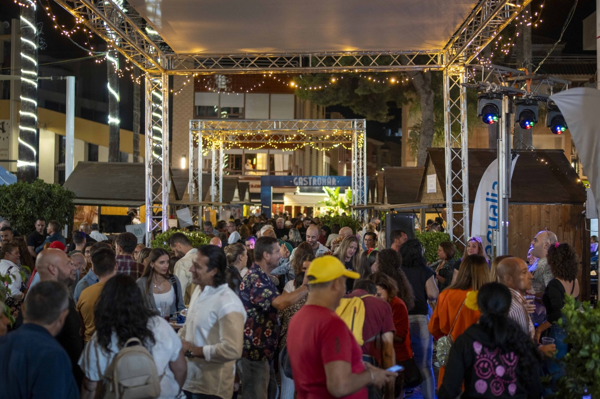 Gastromar abre sus puertas este viernes en Los Alcázares, con una veintena de restaurantes en su Espacio Saborea