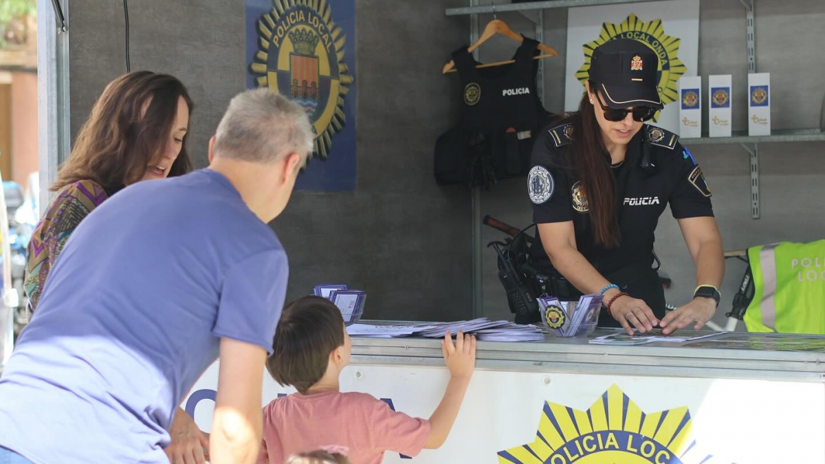 Onda forma a 700 niños y niñas en seguridad vial a través del cuerpo policial y la Unidad Agente Tutor