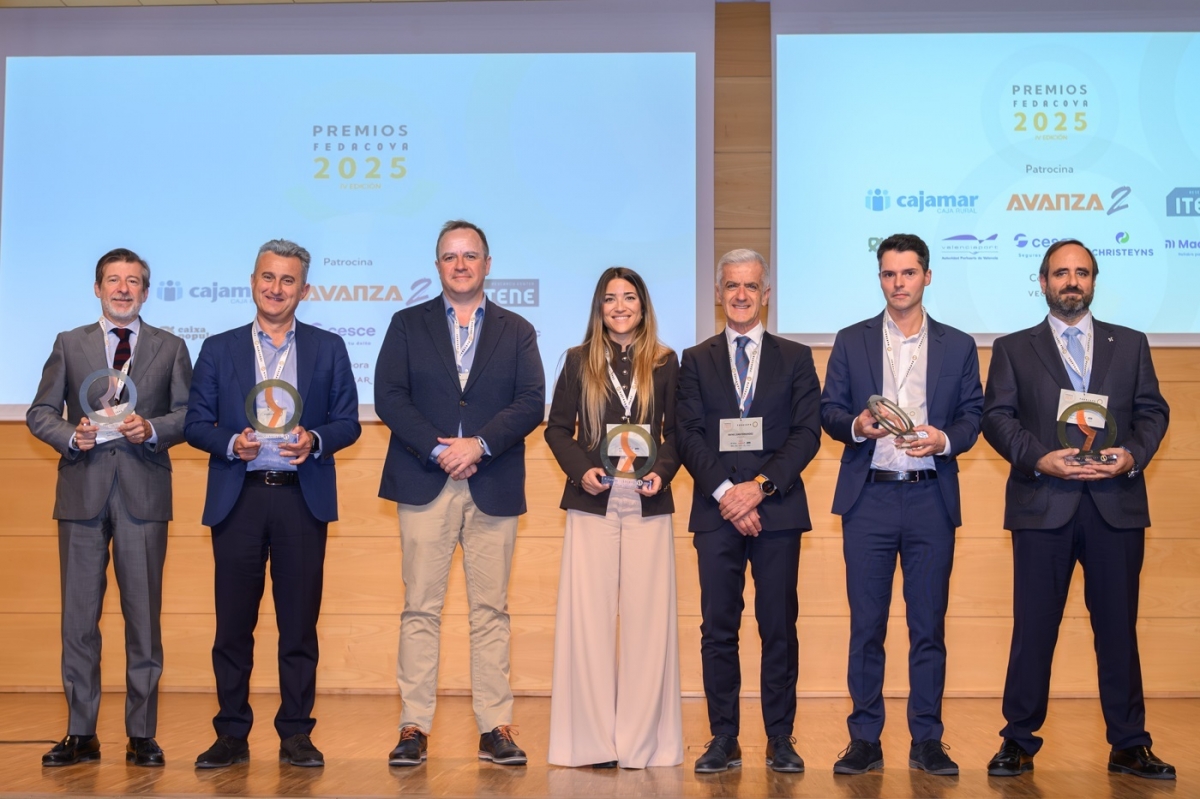 Anecoop recibe en su 50 aniversario el premio Fedacova a la internacionalización