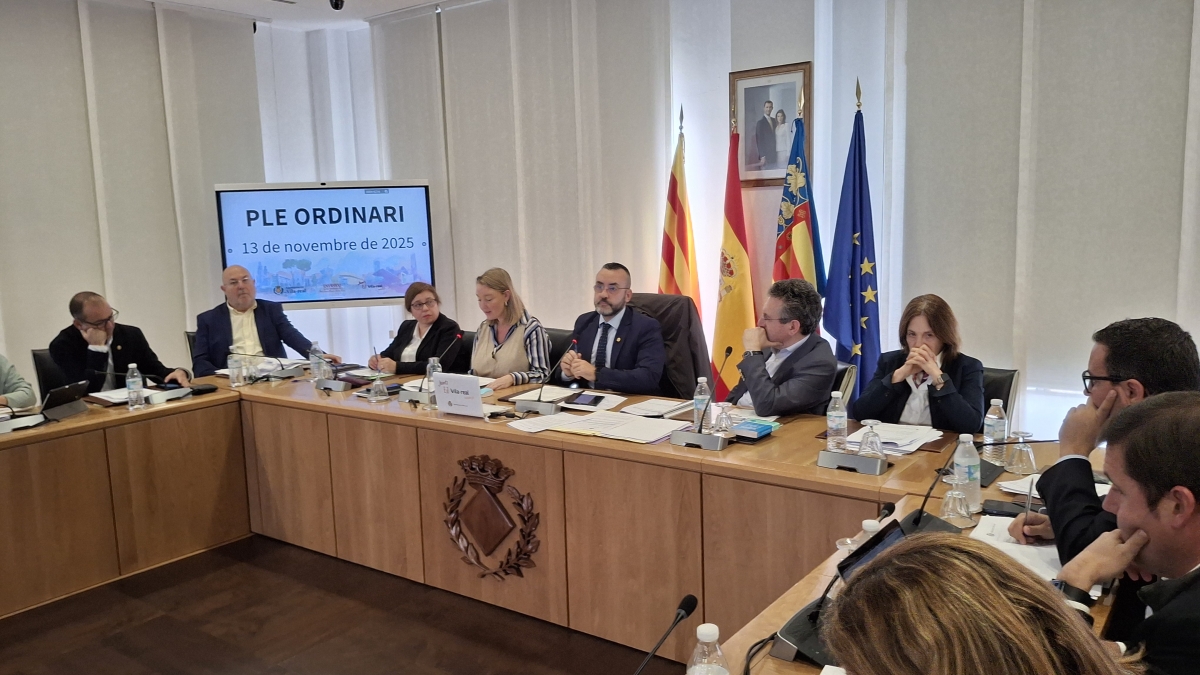 Vila-real aprueba una modificación de crédito de 955.000 euros y acelera proyectos prioritarios
