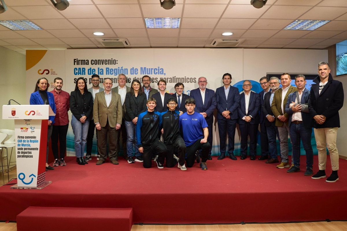 Seis convenios con federaciones nacionales para fomentar el deporte paralímpico en el CAR