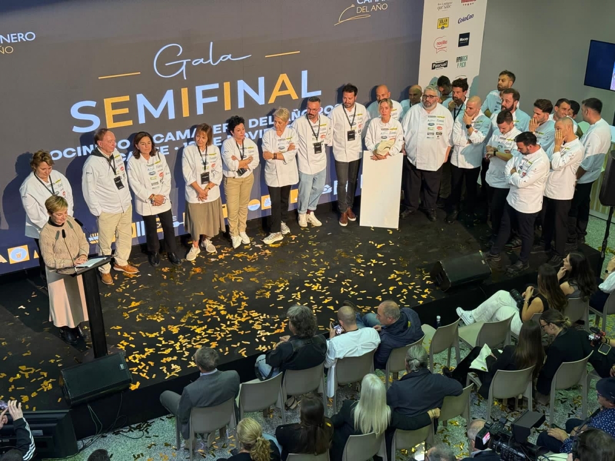 Roger Julián y Javier Gil, ganadores de la semifinal de Cocinero y Camarero del Año