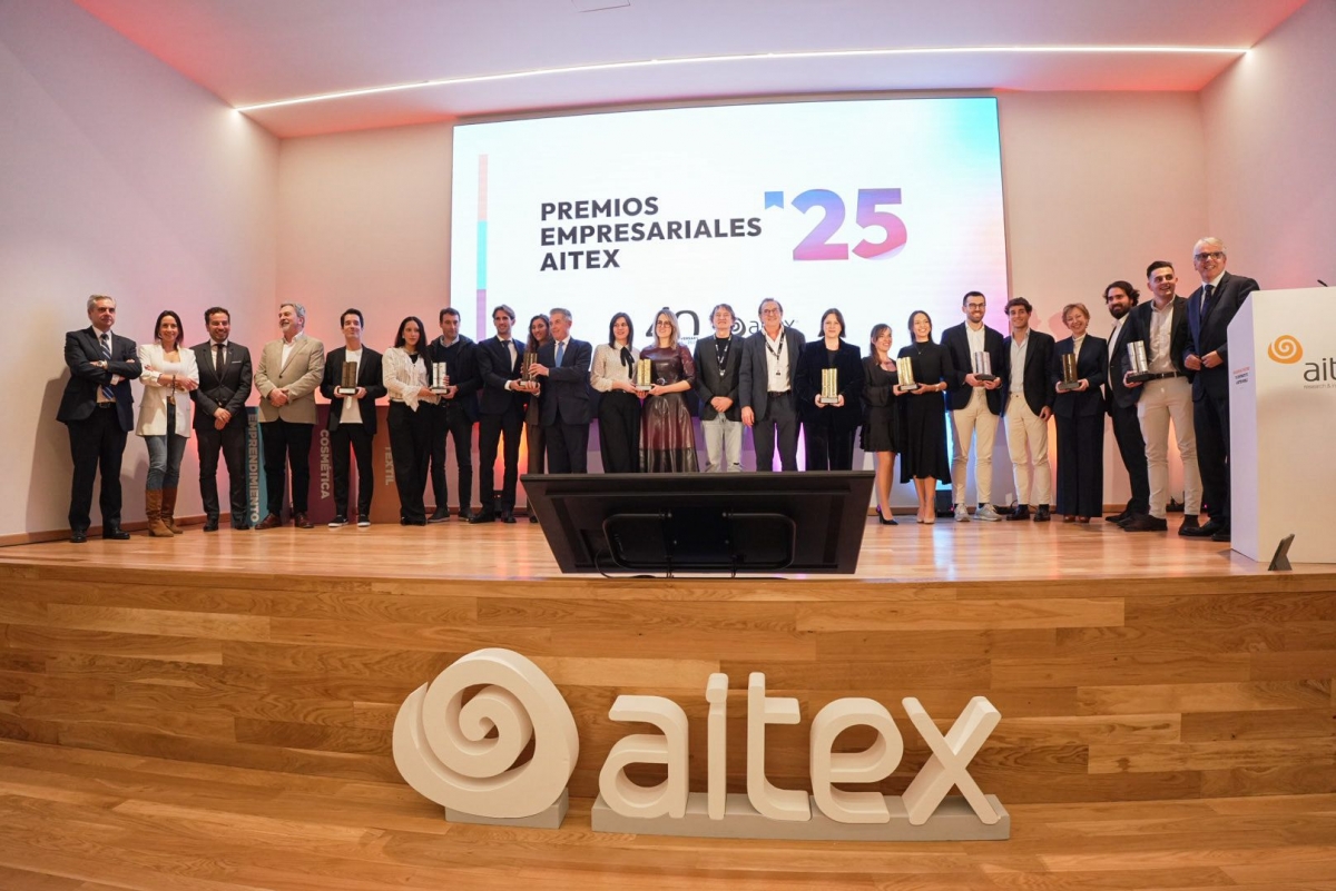 Mango, Esencias Moles e Hifas Innovation Hub, ganadores de los Premios Empresariales Aitex 2025