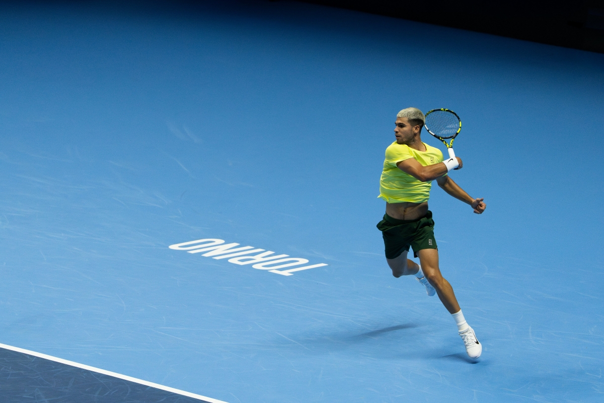 Alcaraz, a las semis de las ATP Finals con pleno de triunfos y el número 1 asegurado en este 2025