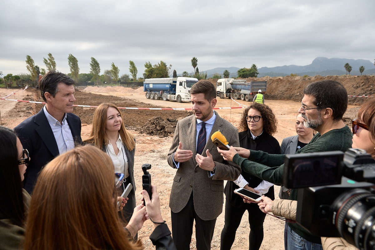 Gandia inicia les obres del pavelló Gandia Arena, un motor per al futur esportiu i turístic de la ciutat