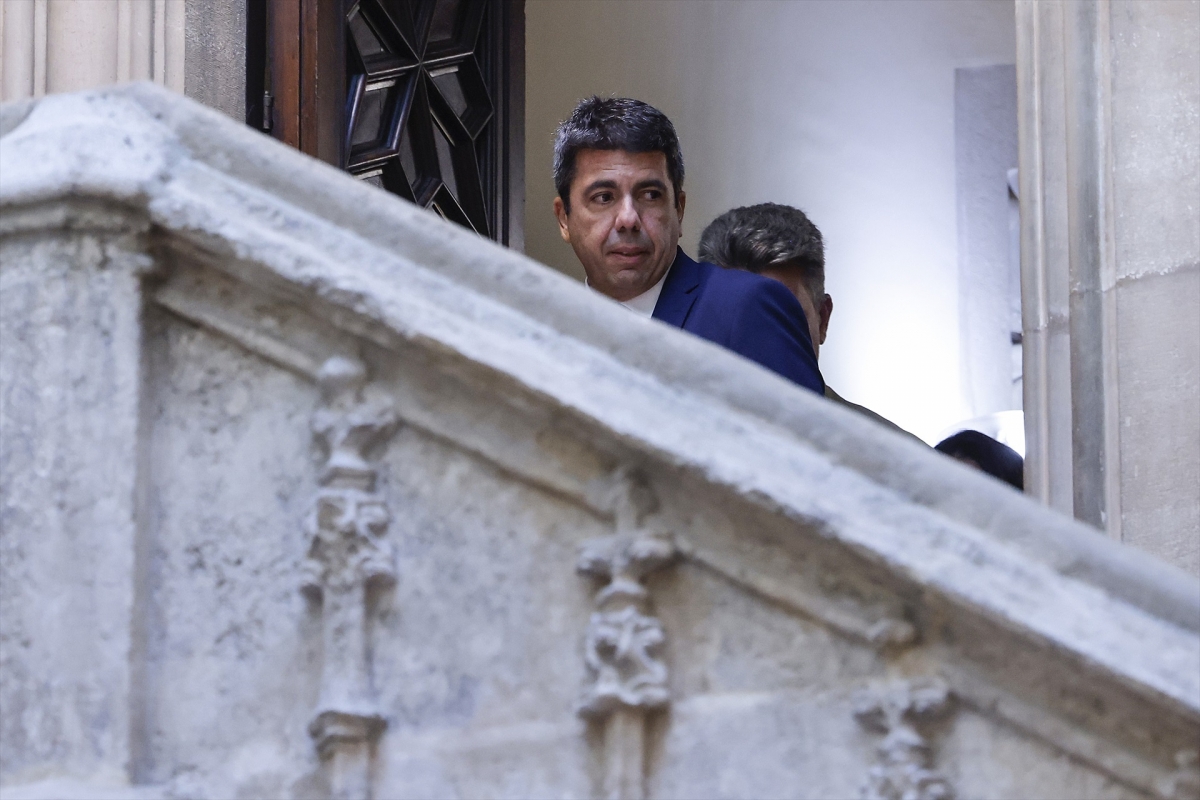 El president de la Generalitat en funciones, Carlos Mazón, en una imagen reciente. - Foto: ROBER SOLSONA/EP