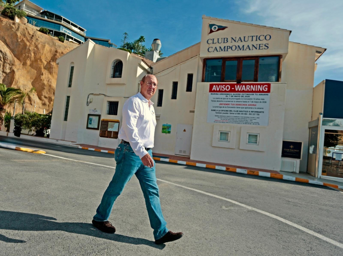 El Club Náutico Campomanes de Altea lucha por su supervivencia: la concesionaria le da hasta mayo de 2026