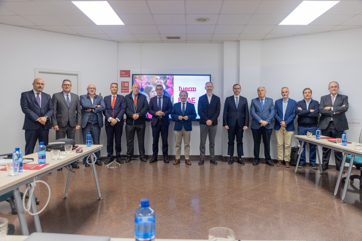 El Patronato de FUERM se reúne en ENAE para revisar el cierre del curso 24/25 y definir los proyectos estratégicos de 2026 