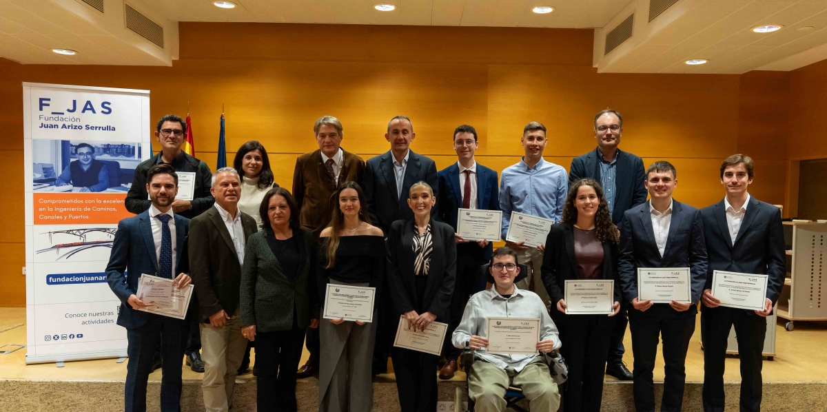 La Fundación Juan Arizo Serrulla premia la excelencia y el compromiso social en la ingeniería valenciana