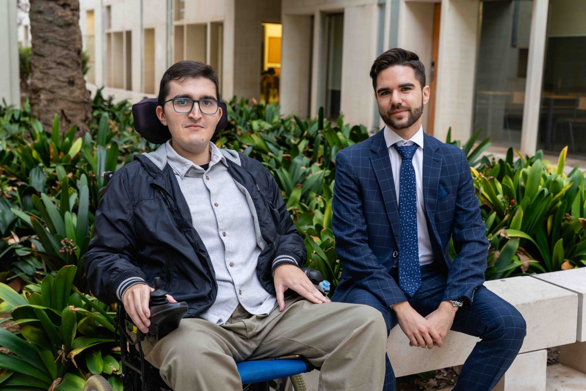 Marc Savall Camps premio CAVIDA 2025 y José David Ortega Rodríguez premio Juan Arizo 2025. - Foto: FUNDACIÓN JUAN ARIZO Marc Savall Camps premio CAVIDA 2025 y José David Ortega Rodríguez premio Juan Arizo 2025.