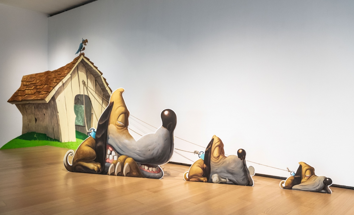 Un laberinto de arte emergente en el IVAM