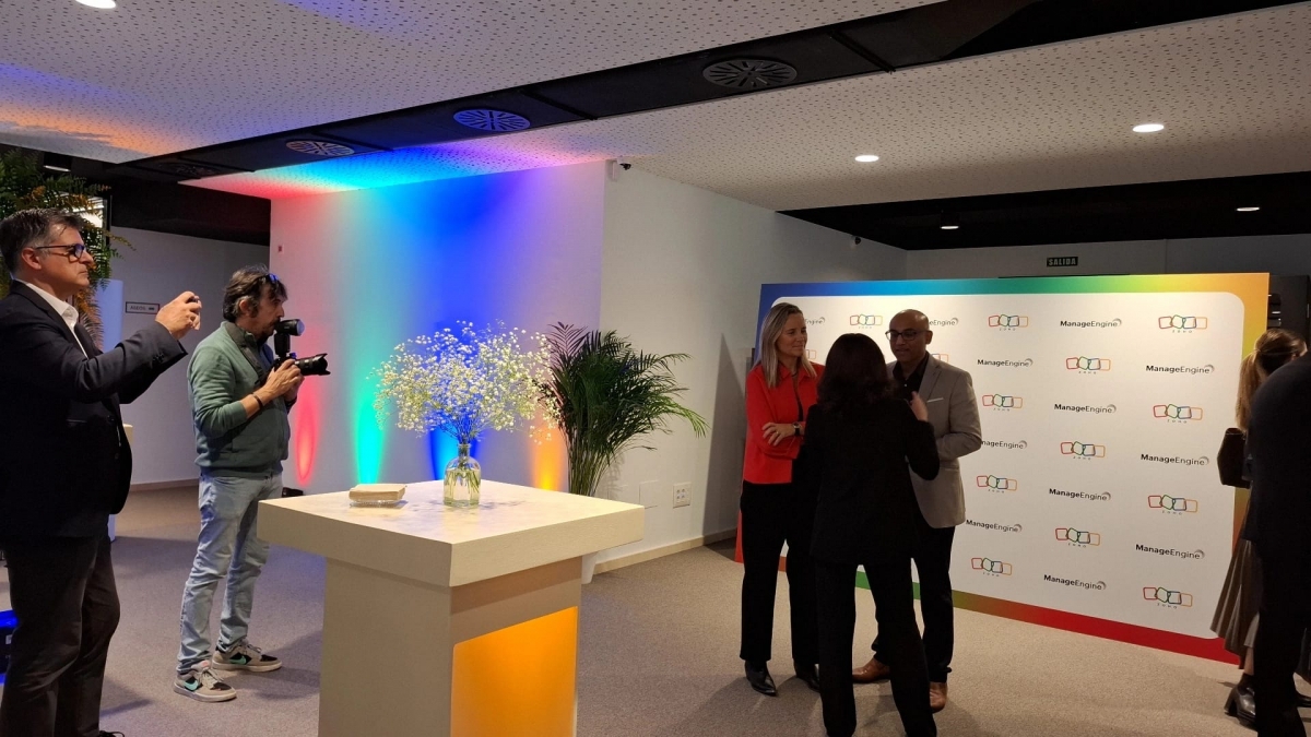 Imagen de la inauguración de la nueva sede de Zoho en València. - Foto: ILONA G. B. Imagen de la inauguración de la nueva sede de Zoho en València.