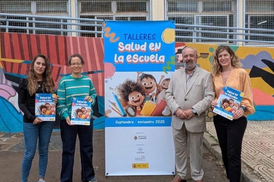 Castelló impartirá 250 talleres en colegios para fomentar hábitos saludables y prevenir el acoso escolar