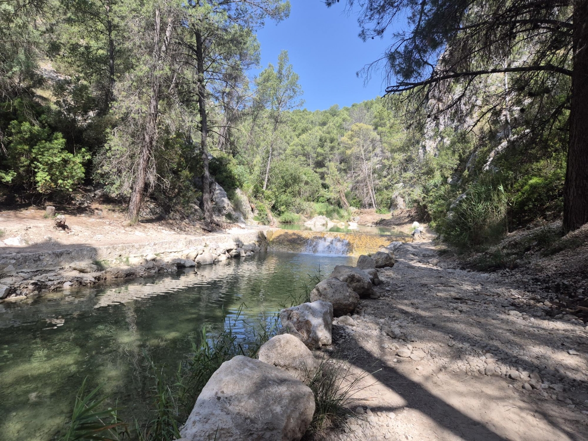 Terminan las obras de emergencia en el río Alhárabe tras los daños de la Dana de 2024