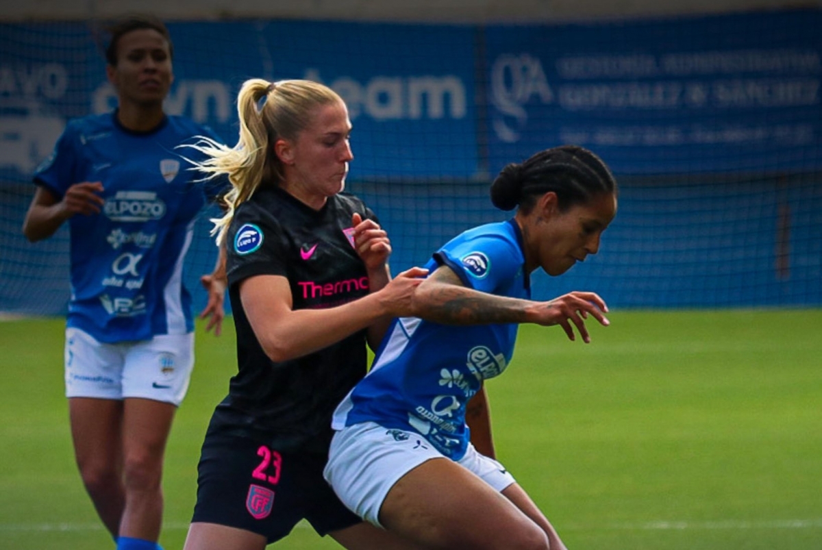 El Alhama CF ElPozo, con un 1-4 ante el Madrid CFF, enlaza tres derrotas en la Liga F Moeve