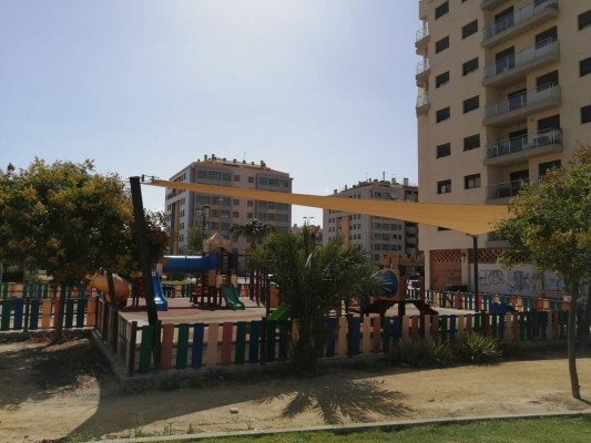 Los vecinos de Santiago y Zaraiche crean un nuevo bosque urbano en el Jardín de la AECC con el Plan Foresta